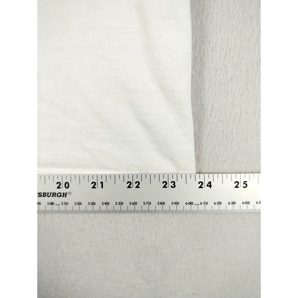 Vintage‎ 90s Hanes Beefy Stanford Publishing Course Shirt Mens XL White College